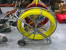 ROLL OF FIBERGLASS FISH TAPE SUPPORT EQUIPMENT