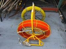 ROLL OF FIBERGLASS FISH TAPE SUPPORT EQUIPMENT