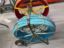 ROLL OF FIBERGLASS FISH TAPE SUPPORT EQUIPMENT