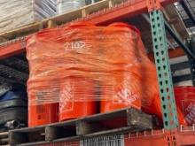PALLET OF 5/8-10IN. MACHINE BOLTS, 5/8IN. THIMBLE EYES, 300 JUMPER CLAMPS, 400 LASHING CLAMPS, 250