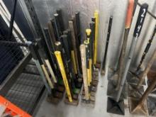 QTY OF SLEDGE HAMMERS SUPPORT EQUIPMENT