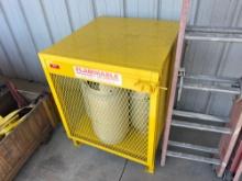 GAS CYLINDER CABINET LOCKER SUPPORT EQUIPMENT