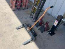 WHEEL DOLLY SN: N/A SUPPORT EQUIPMENT, equipped with heavy-duty casters, with pair of wheel chocks