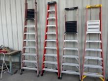 10FT. FIBERGLASS EXTENSION LADDER SUPPORT EQUIPMENT