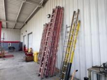 28FT. FIBERGLASS EXTENSION LADDER SUPPORT EQUIPMENT