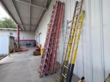 28FT. FIBERGLASS EXTENSION LADDER SUPPORT EQUIPMENT