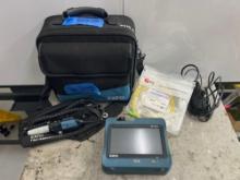 EXFO MAX TESTER OTDR, SN 1237914, WITH PROBE SUPPORT EQUIPMENT