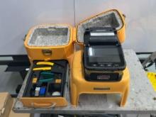 SIGNAL FIRE AI-8 OPTICAL FIBER FUSION SPLICING KIT, SN VO1A18107473 SUPPORT EQUIPMENT