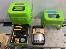 SIGNAL FIRE AI-8 OPTICAL FIBER FUSION SPLICING KIT, SN VOCK22050187 SUPPORT EQUIPMENT