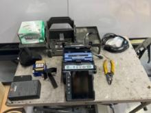 FUJIKORA 19S+ SINGLE FIBER FUSION SPLICER KIT, SN 21GFGBSS0XN4Y4FF, WITH CLEVER, STRIPPERS, HEAT