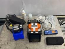 SUMITOMO ELECTRICAL Q101-M12 RIBBON FIBER FUSION SPLICER KIT, SN 054934467028, WITH CLEVER, JACKET