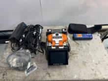 SUMITOMO ELECTRICAL Q1001-M12 RIBBON FIBER FUSION SPLICER KIT, SN 054933767021, WITH JACKET REMOVER
