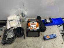 SUMITOMO ELECTRICAL Q102-M12 RIBBON FIBER FUSION SPLICER KIT, SN 414930631041, WITH CLEVER, JACKET