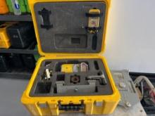 SPECTRA PRECISION DG613 PIPE LASER WITH TARGET & MDL 1230 STAND SUPPORT EQUIPMENT