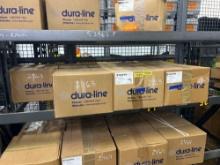 CONTENTS OF SHELF: (7) BOXES OF DURA-LOK PUSH-LOK 1.25 COUPLERS SUPPORT EQUIPMENT