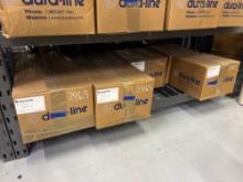 CONTENTS OF SHELF: (7) BOXES OF DURA-LOK PUSH-LOK 1.25 COUPLERS SUPPORT EQUIPMENT