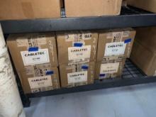 (6) BOXES OF (100) CABLETEC AS 1.660 ALUMINUM COUPLINGS SUPPORT EQUIPMENT