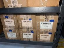 (6) BOXES OF (100) CABLETEC AS 1.660 ALUMINUM COUPLINGS SUPPORT EQUIPMENT