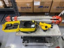 SPECTRA PRECISION AL24M LEVEL WITH TRIPOD SUPPORT EQUIPMENT
