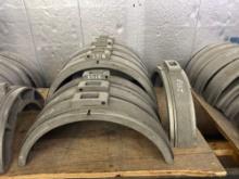 (4) SETS OF McELROY 18"/20" IPS MASTER INSERTS SUPPORT EQUIPMENT