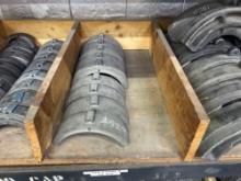 SET OF (4) McELROY 6" IPS/DIPS MASTER INSERTS SUPPORT EQUIPMENT