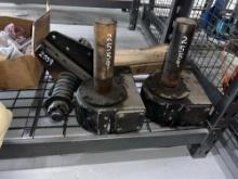 (2) PTO'S & HD PINTLE HITCH SUPPORT EQUIPMENT