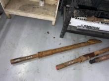 VERMEER 25X40 SRARTER ROD WITH HEAD, COLLAR AND BIT SUPPORT EQUIPMENT