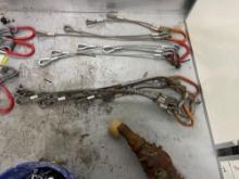 (2) 4 EYE CABLE PULLING SLINGS SUPPORT EQUIPMENT