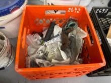 CRATE OF MISC VERMEER PARTS SUPPORT EQUIPMENT