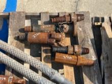 ROCK BIT; DRIVE CHUCK; (3) SUBSAVERS SUPPORT EQUIPMENT