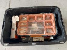 TUB OF PARTS FOR HURRICANE BLOWER & AIRSTREAM BLOWER SUPPORT EQUIPMENT