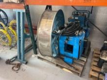 CONDUX HYDRAULIC POWER PACK & CAPSTAN WINCHING ASSEMBLY, B&S GAS ENGINE, 335 HOURS, WITH MDL