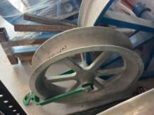 27" CAPSTAN WHEEL SUPPORT EQUIPMENT