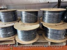 (3) 5000' ROLLS OF OCC DX DISTRIBUTION SERIES 4-STRAND, 900um TIGHT FIBEROPTIC CABLE SUPPORT