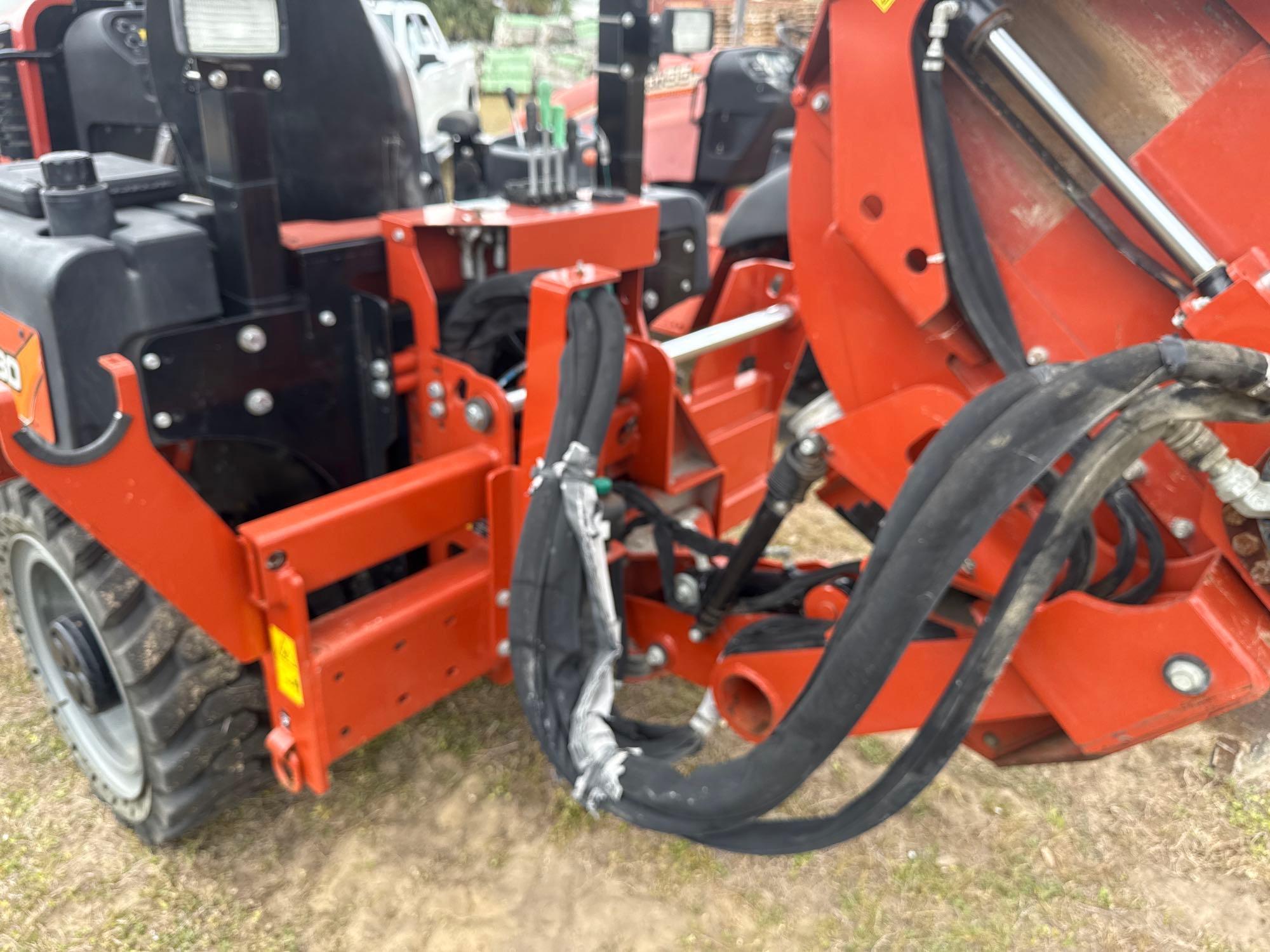 2022 DITCH WITCH RT80 TRENCHER SN:000163 4x4, powered by diesel engine, equipped with ROPS, front 6