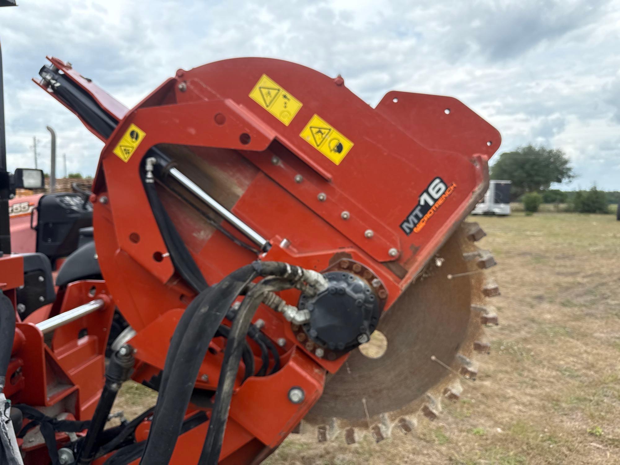 2022 DITCH WITCH RT80 TRENCHER SN:000163 4x4, powered by diesel engine, equipped with ROPS, front 6