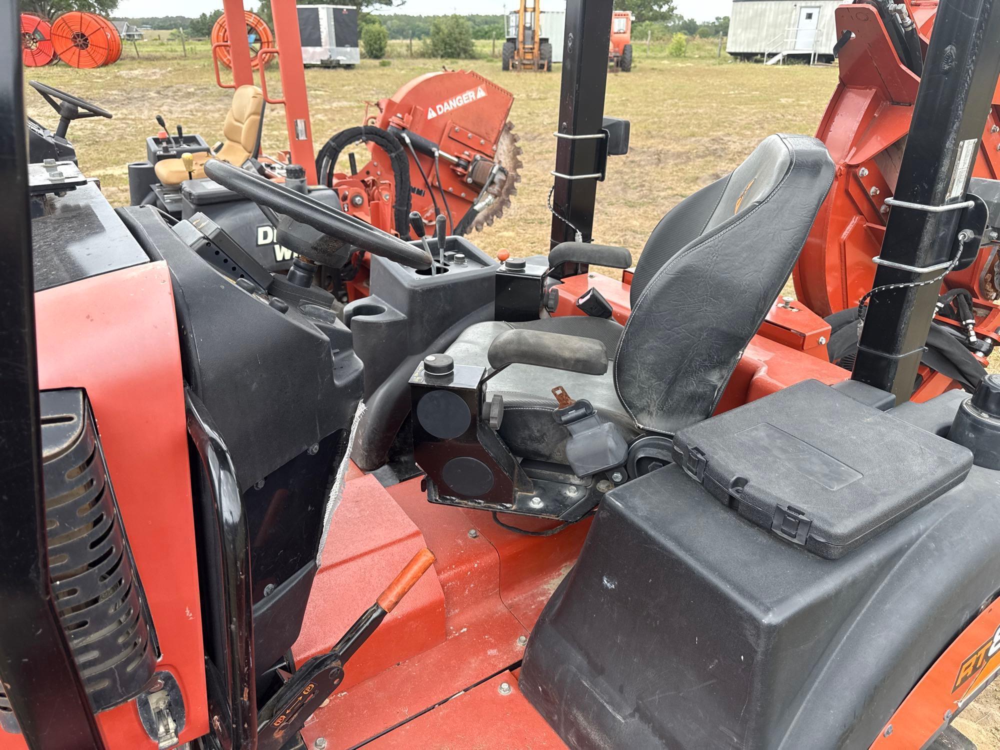 2022 DITCH WITCH RT80 TRENCHER SN:000163 4x4, powered by diesel engine, equipped with ROPS, front 6