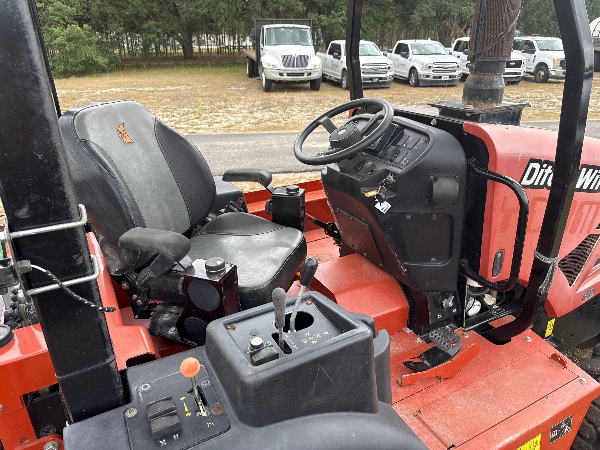 2022 DITCH WITCH RT80 TRENCHER SN:000163 4x4, powered by diesel engine, equipped with ROPS, front 6