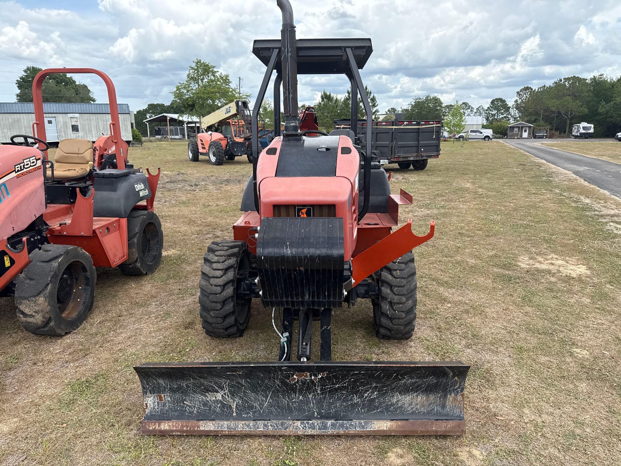2022 DITCH WITCH RT80 TRENCHER SN:000163 4x4, powered by diesel engine, equipped with ROPS, front 6