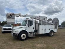 2013 FREIGHTLINER BUCKET TRUCK VN:BZ2164 powered by Cummins diesel engine, equipped with Allison