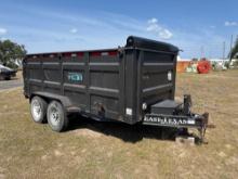 2021 EAST TEXAS DUMP TRAILER VN:N/A equipped with 14,000lb capacity, 7ft wide, 14ft long, high
