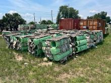 80+ PALLETS OF FIBER PEDESTALS