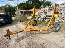 2019 LUCON GEORGIA UNDERGROUND MRT3500 REEL TRAILER VN:7JEPU1015KG000977 equipped with single reel,