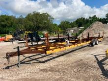 2004 CHAMPION TRAILER WORKS 40FT. PIPE TRAILER VN:N/A equipped with 40ft. x 8ft. pipe storage,