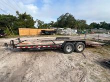 2020 KAUFMAN 24FT. TAGALONG TRAILER VN:6VGFD22271L003149 equipped with 24ft. tilt deck, 12,000lb