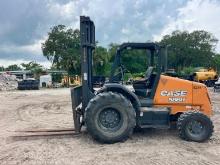 2019 CASE 586H ROUGH TERRAIN FORKLIFT SN:59277 4x4, powered by diesel engine, equipped with OROPS,