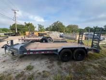 2024 BIGFOOT 16FT. TAGALONG TRAILER VN:7T5BF1624SM003039 equipped with 16ft. deck, 12,000lb