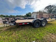 TRAILKING TKT10U-162 16FT. TAGALOG TRAILER VN:1TKU016299M039040 equipped with 16ft. tilt deck,