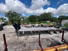 2013 BIG TEX 28GN GOOSENECK TRAILER VN:16VGX2527D2695883 equipped with 12.5 ton capacity, tandem