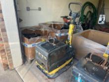 BOMAG BPR 45/45 PLATE COMPACTOR SN: 101695421137, SUPPORT EQUIPMENT, powered by diesel engine,